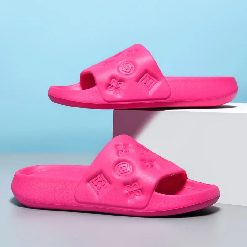 Outdoor Home Household Summer New Bathroom Eva Thick-Soled Sandals Women's Shoes Outdoor Slippers Sandals