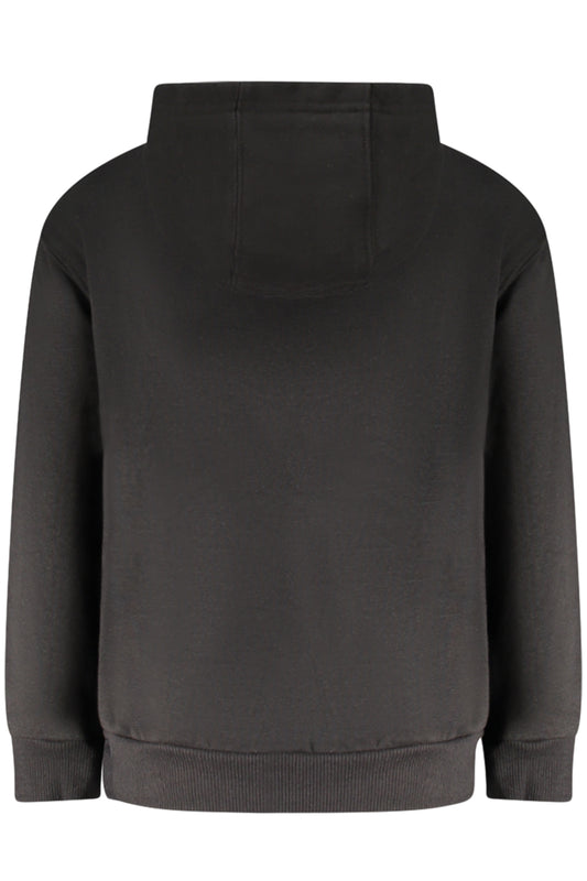 NIKE KIDS' BLACK ZIP-UP SWEATSHIRT
