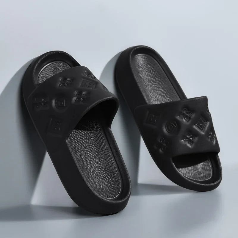 Outdoor Home Household Summer New Bathroom Eva Thick-Soled Sandals Women's Shoes Outdoor Slippers Sandals