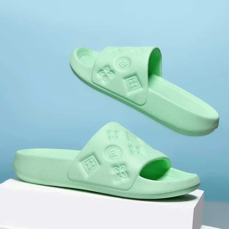 Outdoor Home Household Summer New Bathroom Eva Thick-Soled Sandals Women's Shoes Outdoor Slippers Sandals