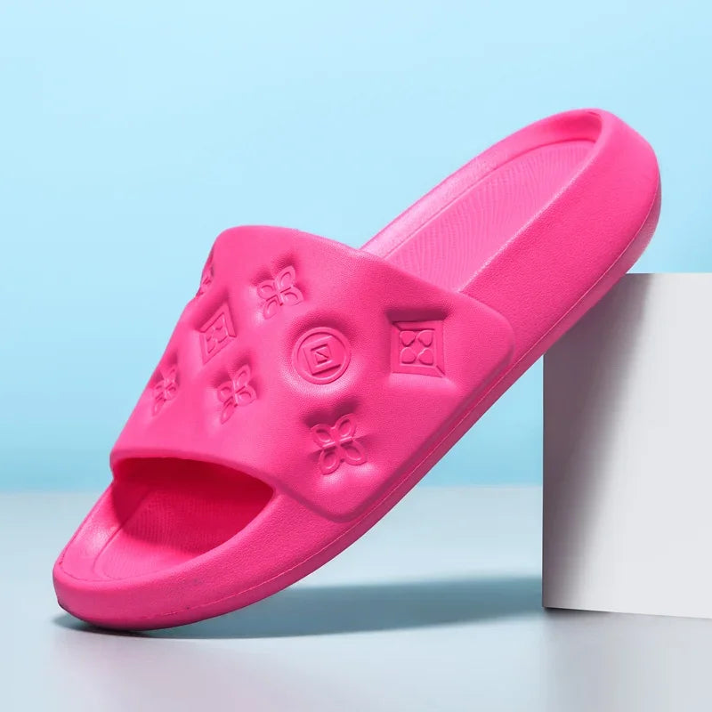 Outdoor Home Household Summer New Bathroom Eva Thick-Soled Sandals Women's Shoes Outdoor Slippers Sandals