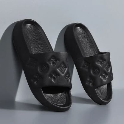 Outdoor Home Household Summer New Bathroom Eva Thick-Soled Sandals Women's Shoes Outdoor Slippers Sandals