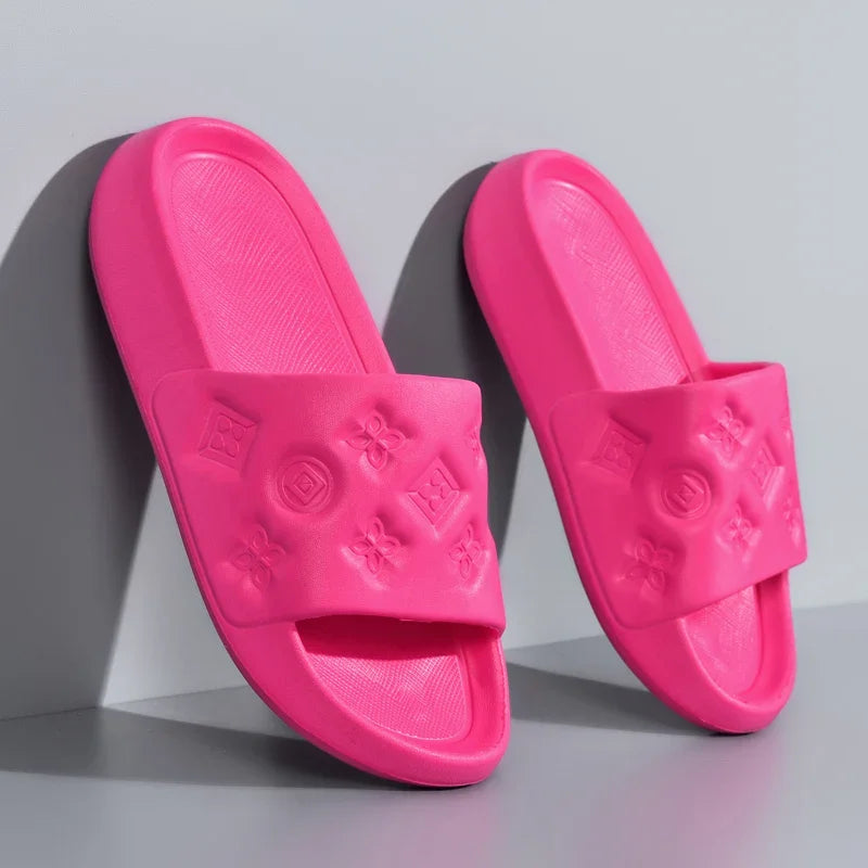 Outdoor Home Household Summer New Bathroom Eva Thick-Soled Sandals Women's Shoes Outdoor Slippers Sandals
