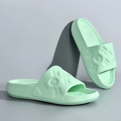 Outdoor Home Household Summer New Bathroom Eva Thick-Soled Sandals Women's Shoes Outdoor Slippers Sandals