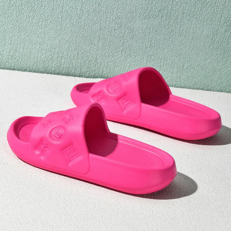 Outdoor Home Household Summer New Bathroom Eva Thick-Soled Sandals Women's Shoes Outdoor Slippers Sandals