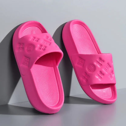 Outdoor Home Household Summer New Bathroom Eva Thick-Soled Sandals Women's Shoes Outdoor Slippers Sandals