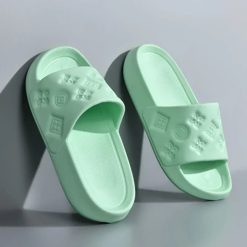 Outdoor Home Household Summer New Bathroom Eva Thick-Soled Sandals Women's Shoes Outdoor Slippers Sandals