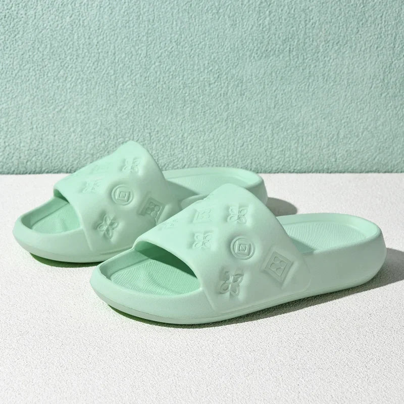 Outdoor Home Household Summer New Bathroom Eva Thick-Soled Sandals Women's Shoes Outdoor Slippers Sandals