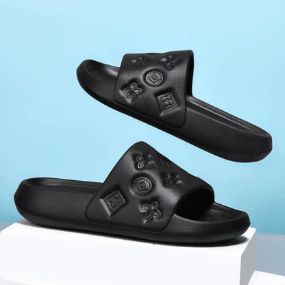 Outdoor Home Household Summer New Bathroom Eva Thick-Soled Sandals Women's Shoes Outdoor Slippers Sandals