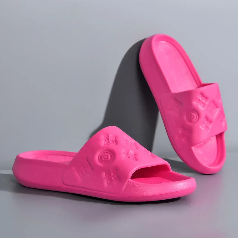 Outdoor Home Household Summer New Bathroom Eva Thick-Soled Sandals Women's Shoes Outdoor Slippers Sandals