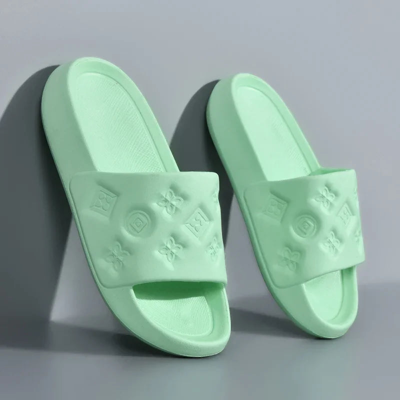 Outdoor Home Household Summer New Bathroom Eva Thick-Soled Sandals Women's Shoes Outdoor Slippers Sandals
