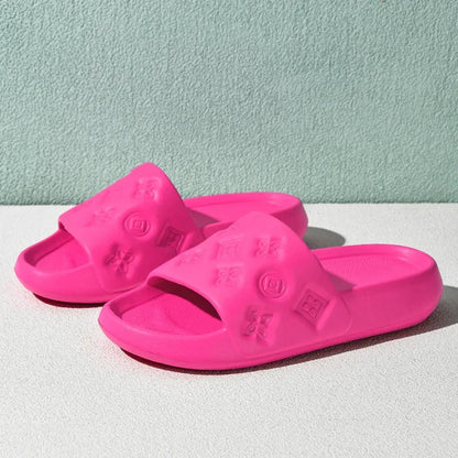 Outdoor Home Household Summer New Bathroom Eva Thick-Soled Sandals Women's Shoes Outdoor Slippers Sandals