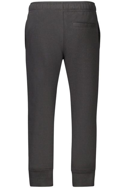 NIKE KIDS' BLACK LONG TRACK PANTS